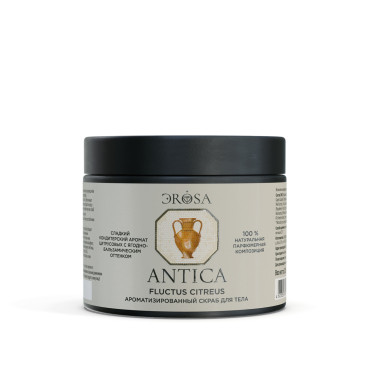 Купить Ароматизированный скраб для тела Fluctus Citreus, серия Бальнеотерапия Antica, ЭROSA, 200 г