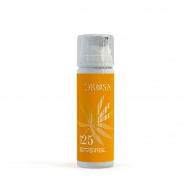 Купить Солнцезащитный крем SPF25 для лица и тела, ЭROSA, 150 мл