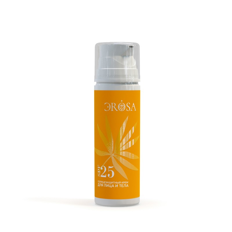 Купить Солнцезащитный крем SPF25 для лица и тела, ЭROSA, 150 мл