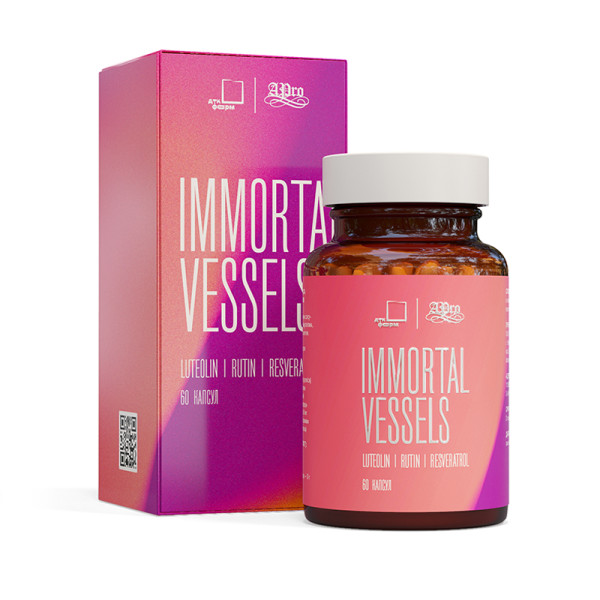 Купить Средство для поддержки сосудов Immortal Vessels, 60 капсул