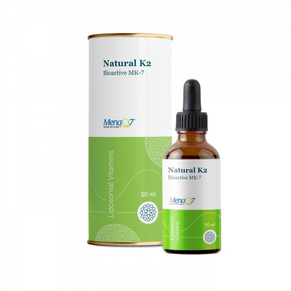 Липосомный натуральный витамин K2, Liposomal Vitamins, 50 мл