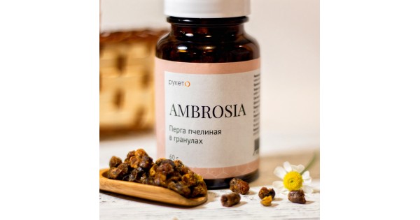 Купить AMBROSIA перга пчелиная, 60 г за 250 руб. в магазине Рукето