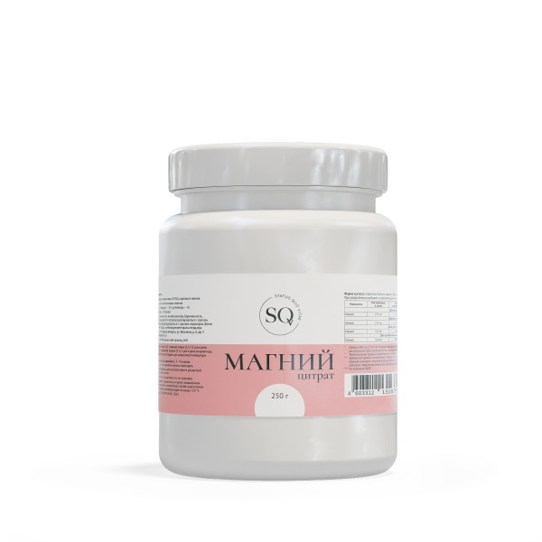 Купить Магний цитрат SQV, 250 г