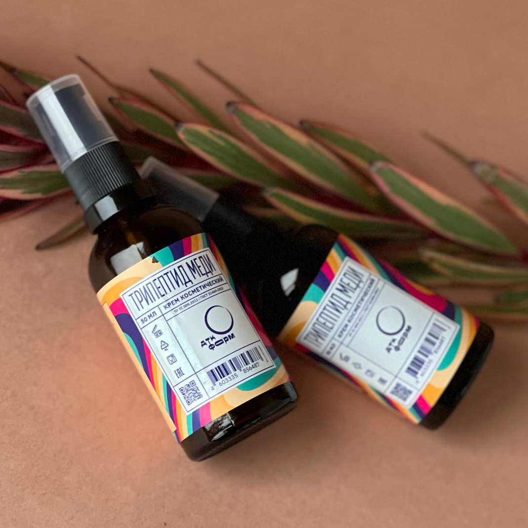 Крем косметический Трипептид меди, 50 мл