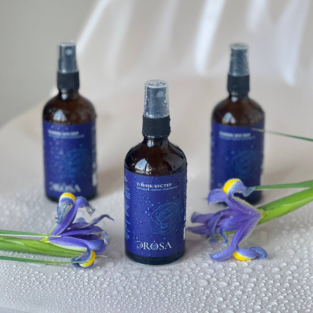 Тоник-бустер для кожи лица с витамином С и экстрактом чёрной смородины, ЭROSA, 100 мл