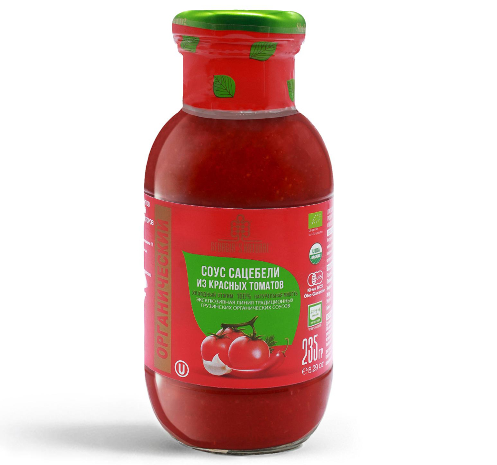 Соус сацебели из красных томатов «Georgia's Natural», 235 г