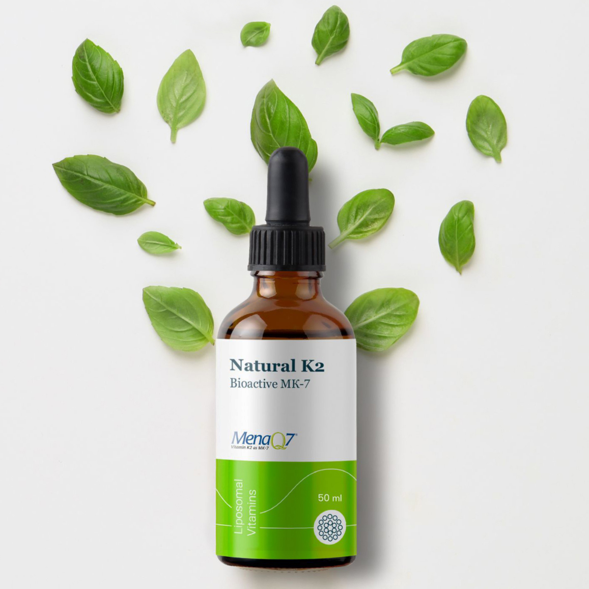 Липосомный натуральный витамин K2, Liposomal Vitamins, 50 мл