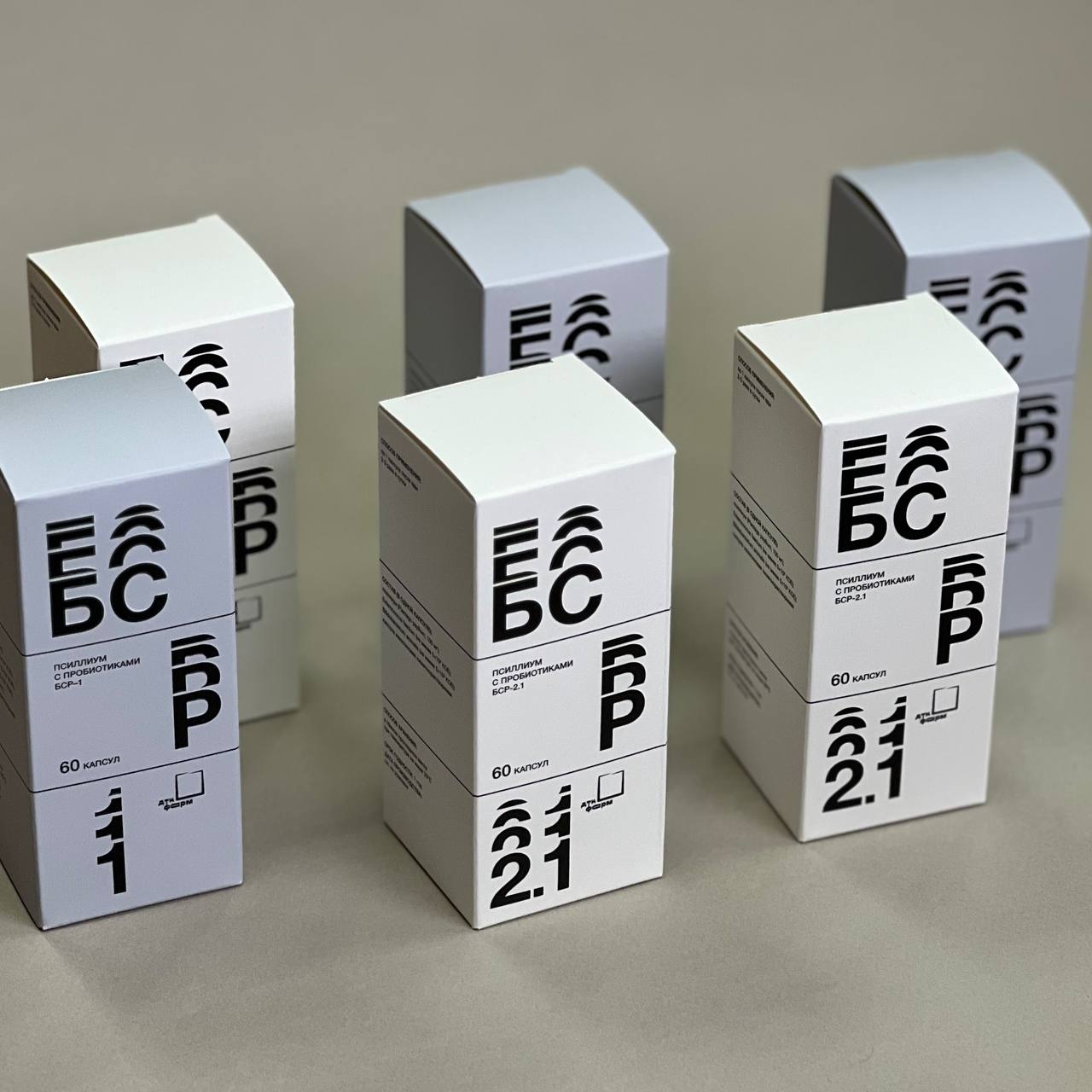 Пробиотик БСР-2.1, модулятор метаболических и ферментативных функций, 60 капсул