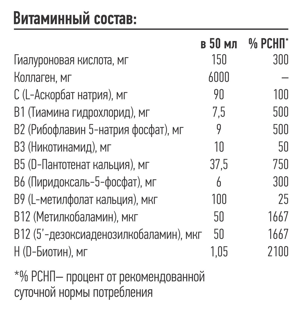 Коллаген с гиалуроновой кислотой, биотином и витамином C со вкусом зелёного яблока / 12 шт