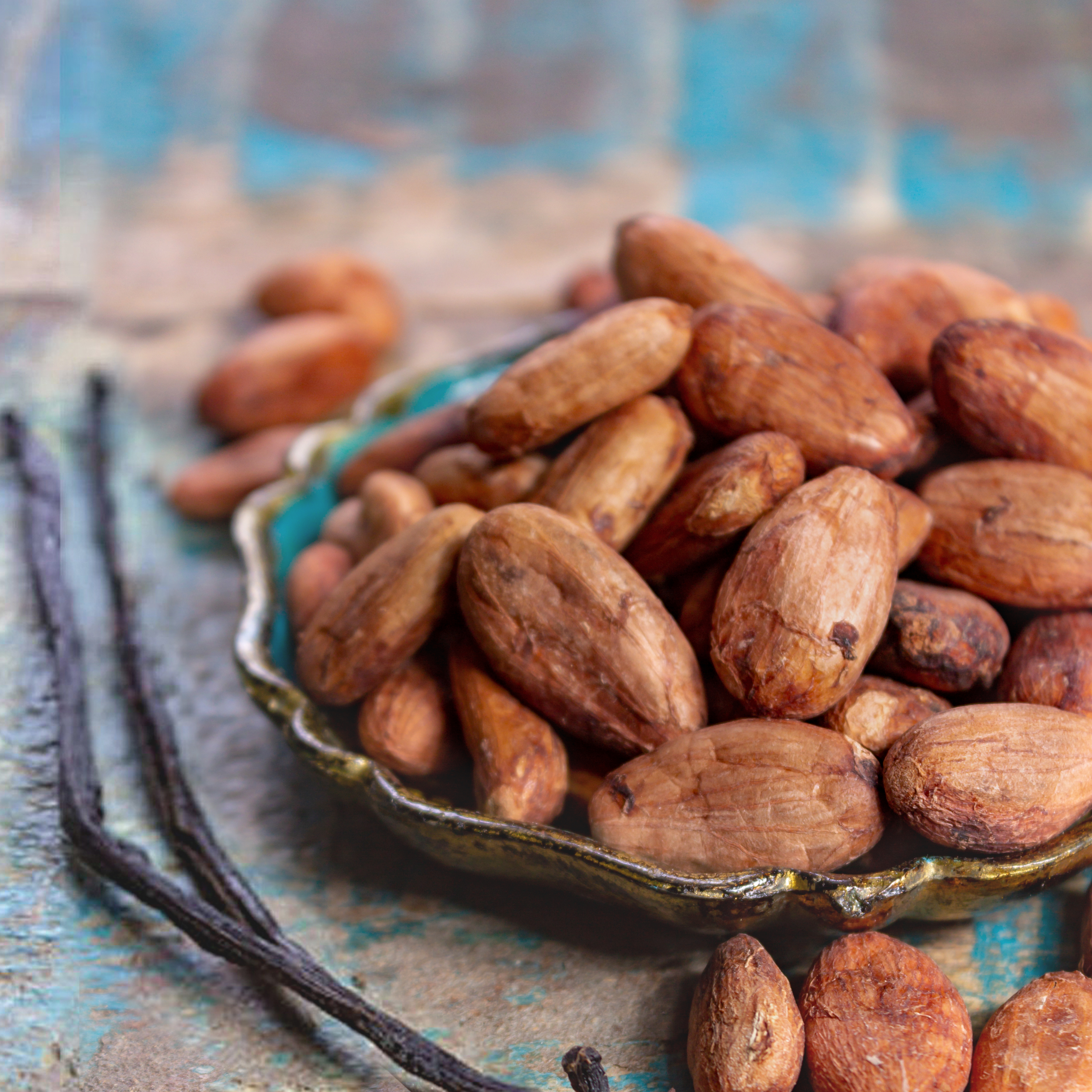 Какао-бобы цельные, обжаренные, Уганда, 50 г