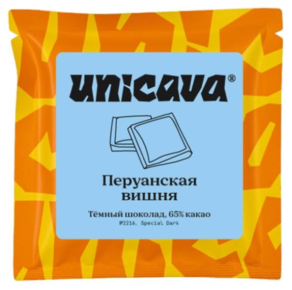 Тёмный шоколад «Перуанская вишня» 65 % какао, 50 г