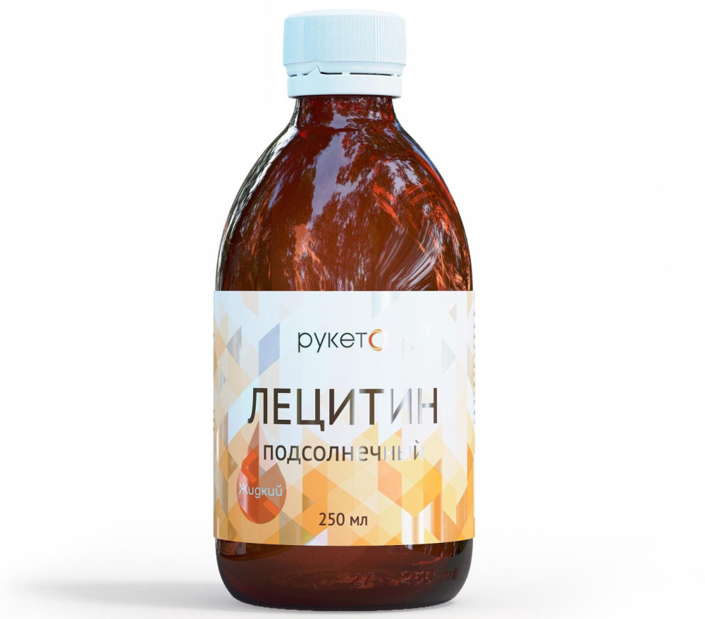 Лецитин подсолнечный жидкий, 250 мл