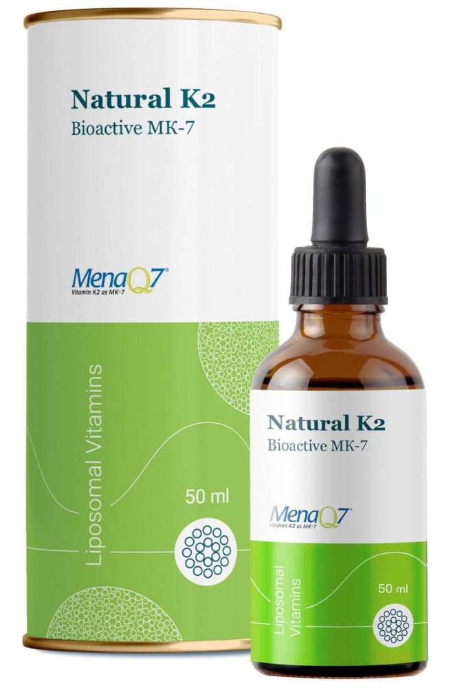 Липосомный натуральный витамин K2, Liposomal Vitamins, 50 мл