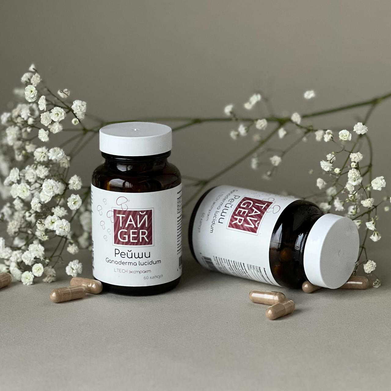 Экстракт рейши ТАЙGER, 60 капсул