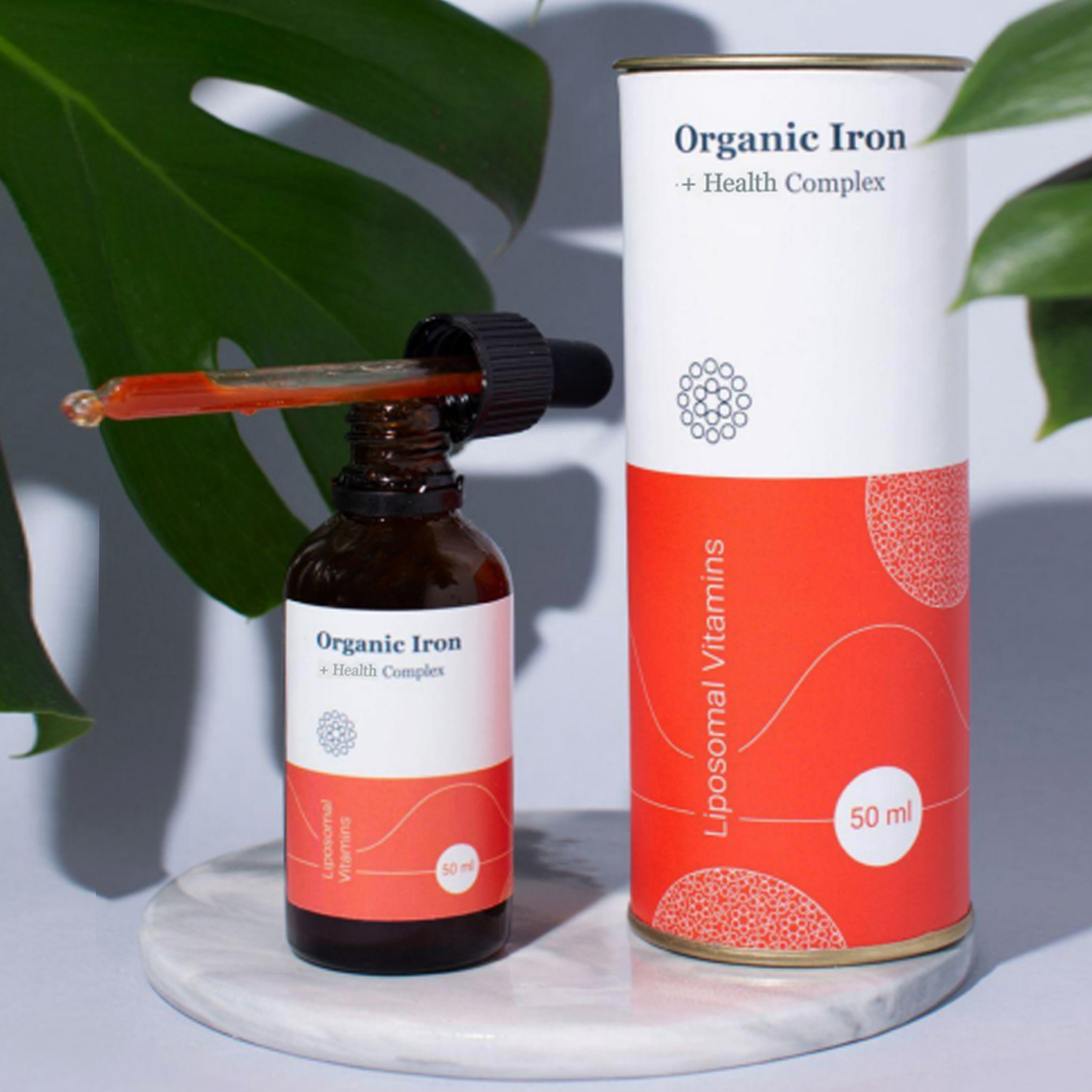 Комплекс Organic Iron + Health Complex, Liposomal Vitamins, 50 мл