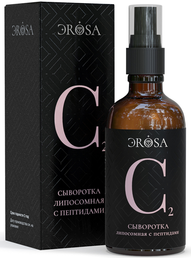 Сыворотка липосомная с пептидами С2, ЭROSA, 50 мл