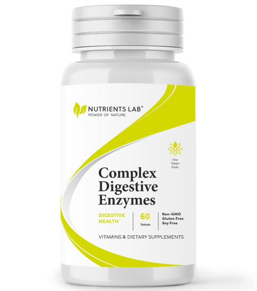 Комплекс пищеварительных ферментов, 60 таблеток