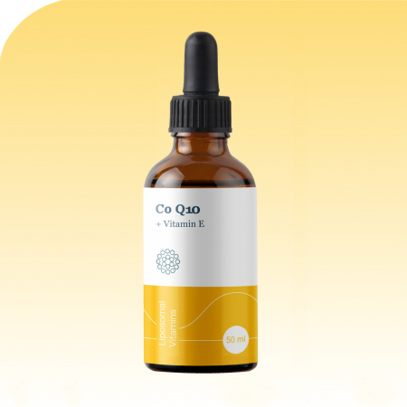 Комплекс Coenzym Q10 + Vitamin E, Liposomal Vitamins, 50 мл