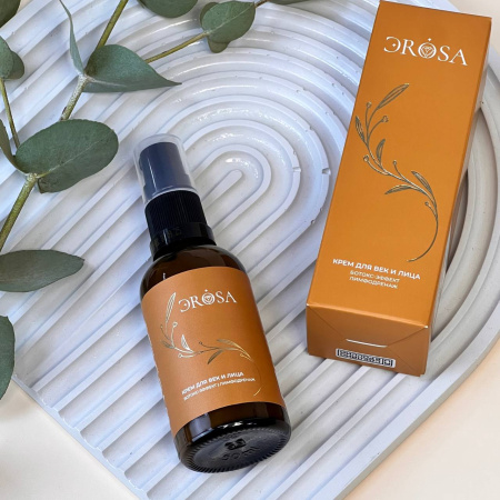 Крем для век и лица Ботокс-эффект и лимфодренаж, ЭROSA, 50 мл