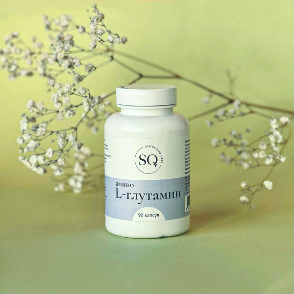 Амино-L-глутамин SQV, 90 капсул