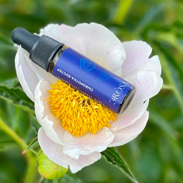 Масляная сыворотка-бустер для кожи лица с маслом семян розы и полипренолами гинкго билоба, ЭROSA, 15 мл