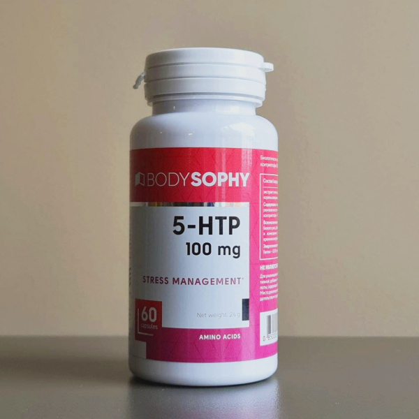 5-HTP, 100 мг, 60 капсул