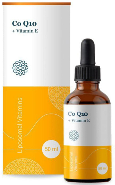 Комплекс Coenzym Q10 + Vitamin E, Liposomal Vitamins, 50 мл