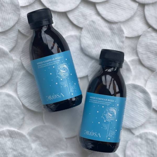 Мицеллярная вода на основе растительного ПАВ, ЭROSA, 150 мл