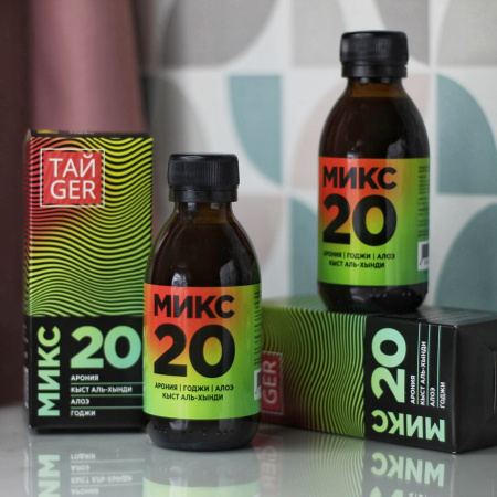 Микс 20 ТАЙGER, 150 мл