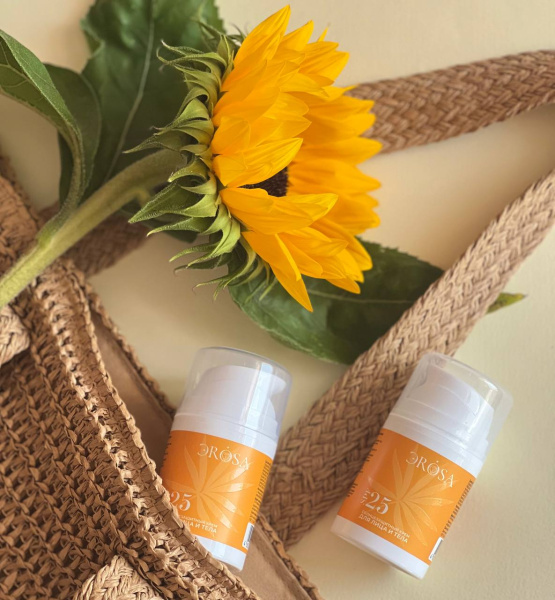 Солнцезащитный крем SPF25 для лица и тела, ЭROSA, 50 мл