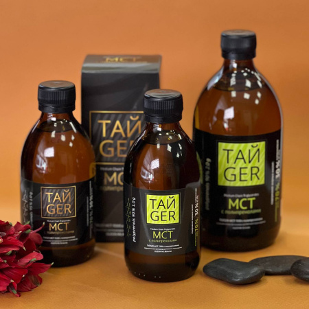 Масло МСТ ТАЙGER с полипренолами 95 %, 250 мл / 1 г