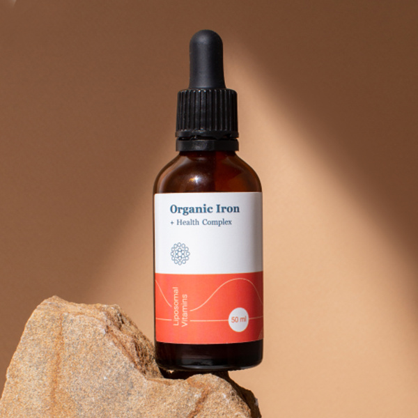 Комплекс Organic Iron + Health Complex, Liposomal Vitamins, 50 мл