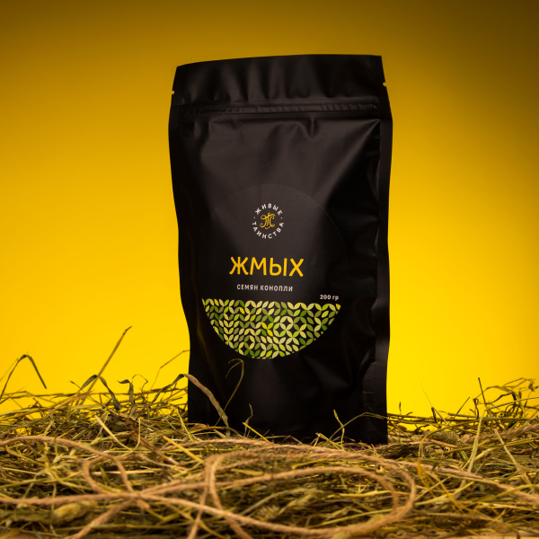 Жмых семян конопли, 200 г