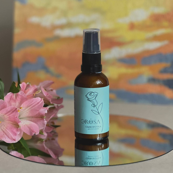 Сыворотка для роста волос с трипептидом меди и растительными экстрактами, ЭROSA, 50 мл
