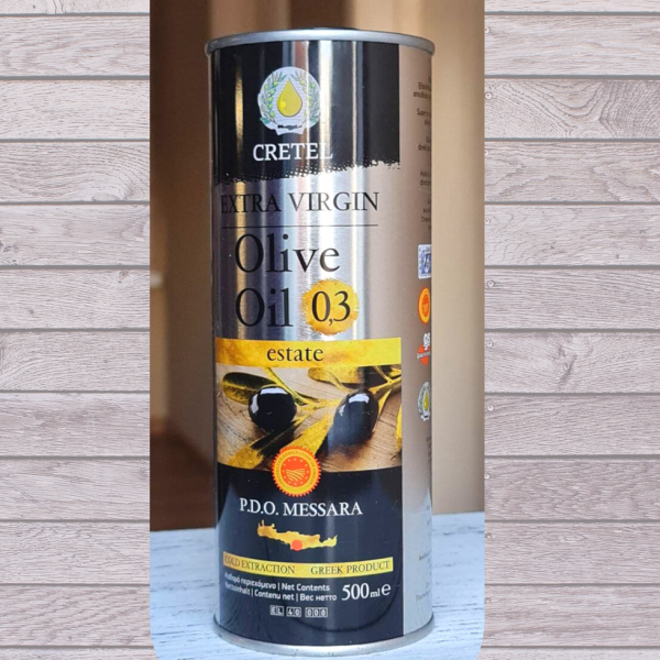 Оливковое масло Cretel Estate Extra Virgin P.D.O. Messara, 500 мл