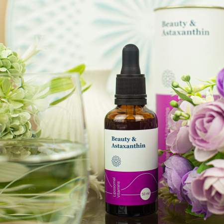 Комплекс Веаuty & Astaxanthin, Liposomal Vitamins, 50 мл