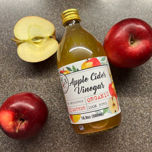 Яблочный органический нефильтрованный уксус из сидра, Ecoce, 500 мл