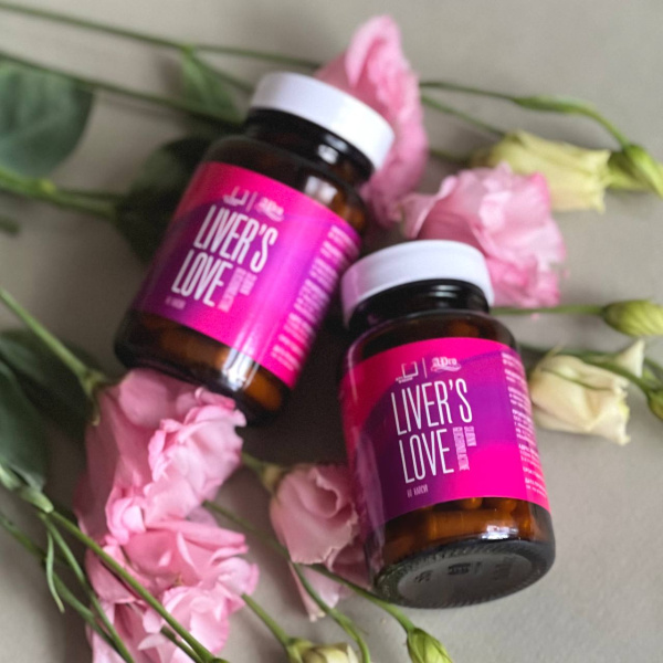 Средство для поддержки функций печени Liver's Love, 60 капсул