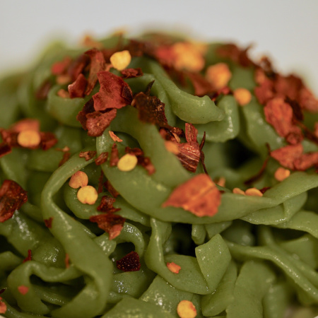 Фетучини со шпинатом Ширатаки, 340 г