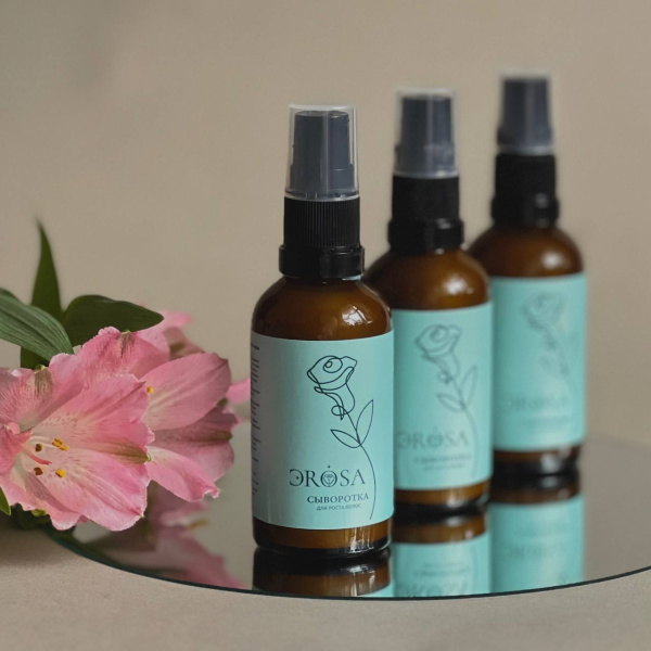 Сыворотка для роста волос с трипептидом меди и растительными экстрактами, ЭROSA, 50 мл