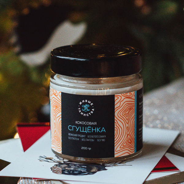 Сгущенка кокосовая, 200 г