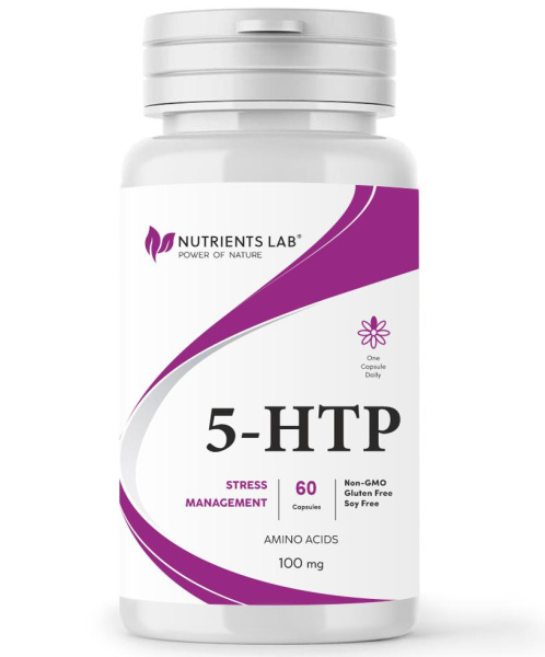 5-HTP, 100 мг, 60 капсул