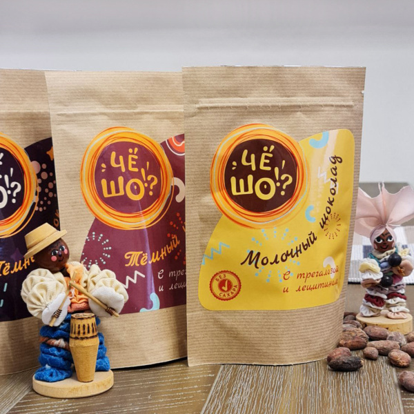 Шоколад ЧЁ ШО молочный, с трегалозой и лецитином, 100 г
