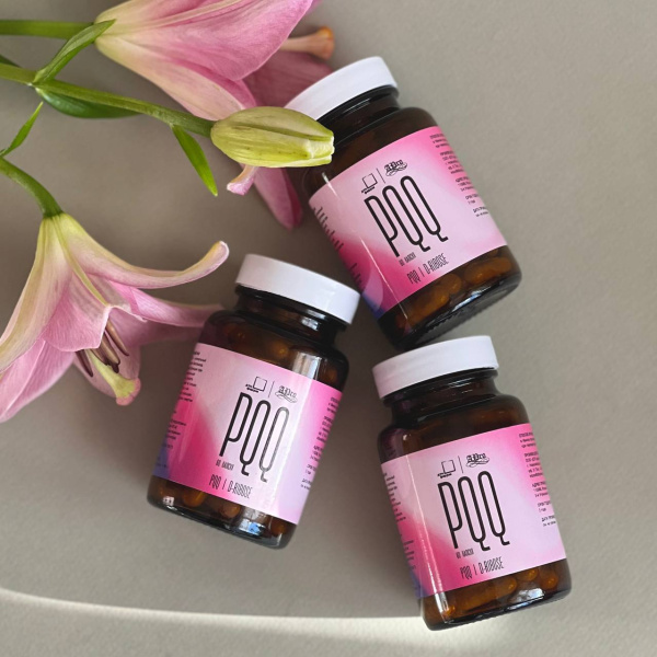 Средство для поддержки функций митохондрий PQQ, 60 капсул