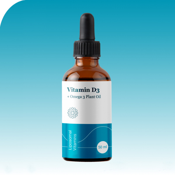 Комплекс Vitamin D3 + Omega 3, Liposomal Vitamins, 50 мл