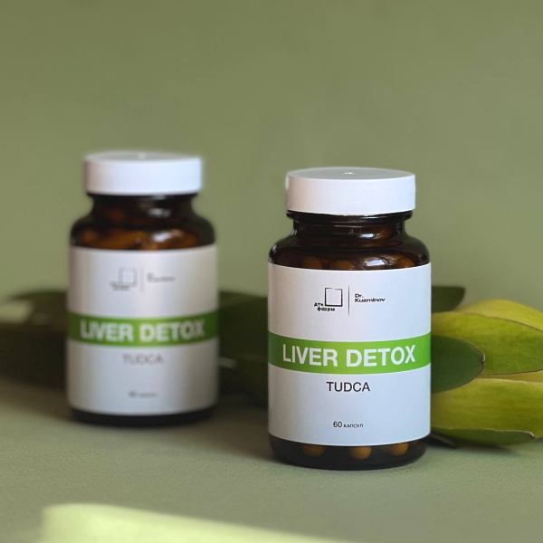Средство для поддержки детокса печени и жёлчевыводящей системы Liver Detox, 60 капсул