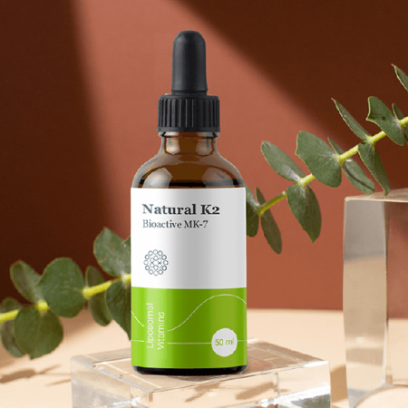 Липосомный натуральный витамин K2, Liposomal Vitamins, 50 мл