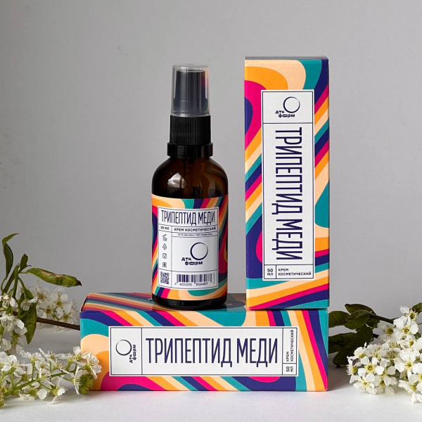 Крем косметический Трипептид меди, 50 мл