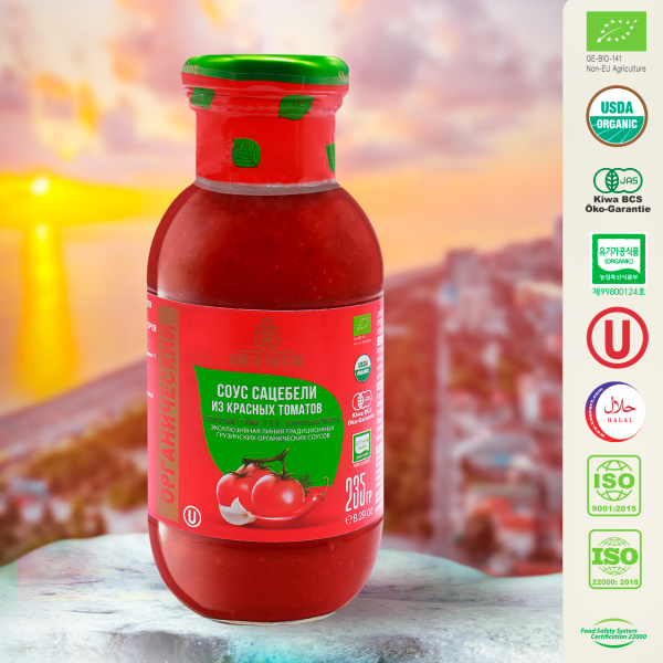 Соус сацебели из красных томатов «Georgia's Natural», 235 г