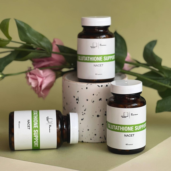 Средство для повышения антиоксидантного потенциала Glutathione support, 60 капсул